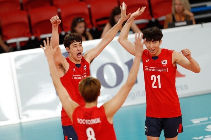 20170618NEDFIVBVolleybalWorldLeague2017KoreaSlovakiaDenHaagKangWonLee7ofKore.jpg